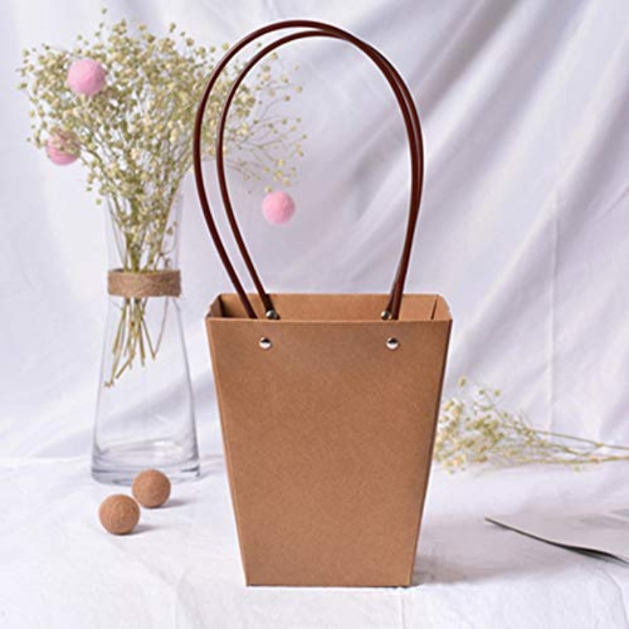 Flower Wrap Kraft - Trzoid Flower Bouquet Bags, Kraft Floral