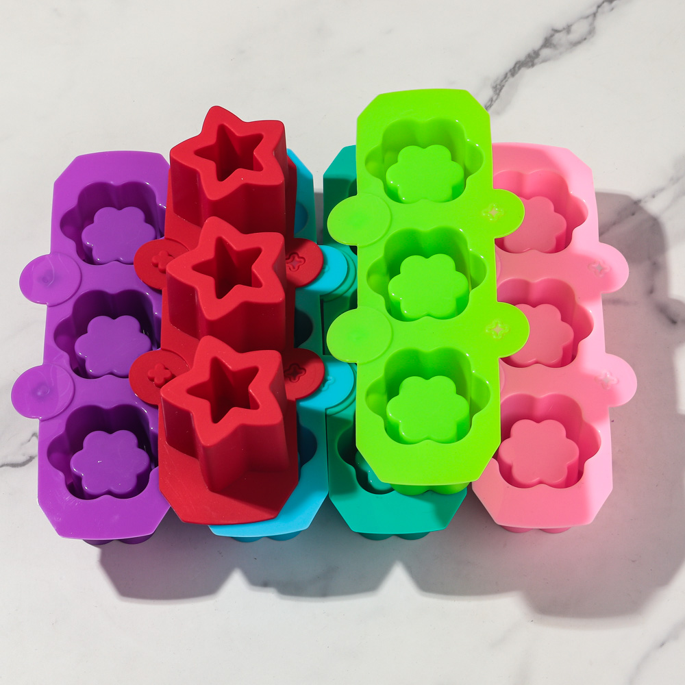 Florist Supply Vases - 3 Holes Star Flower Concrete Flowerpot