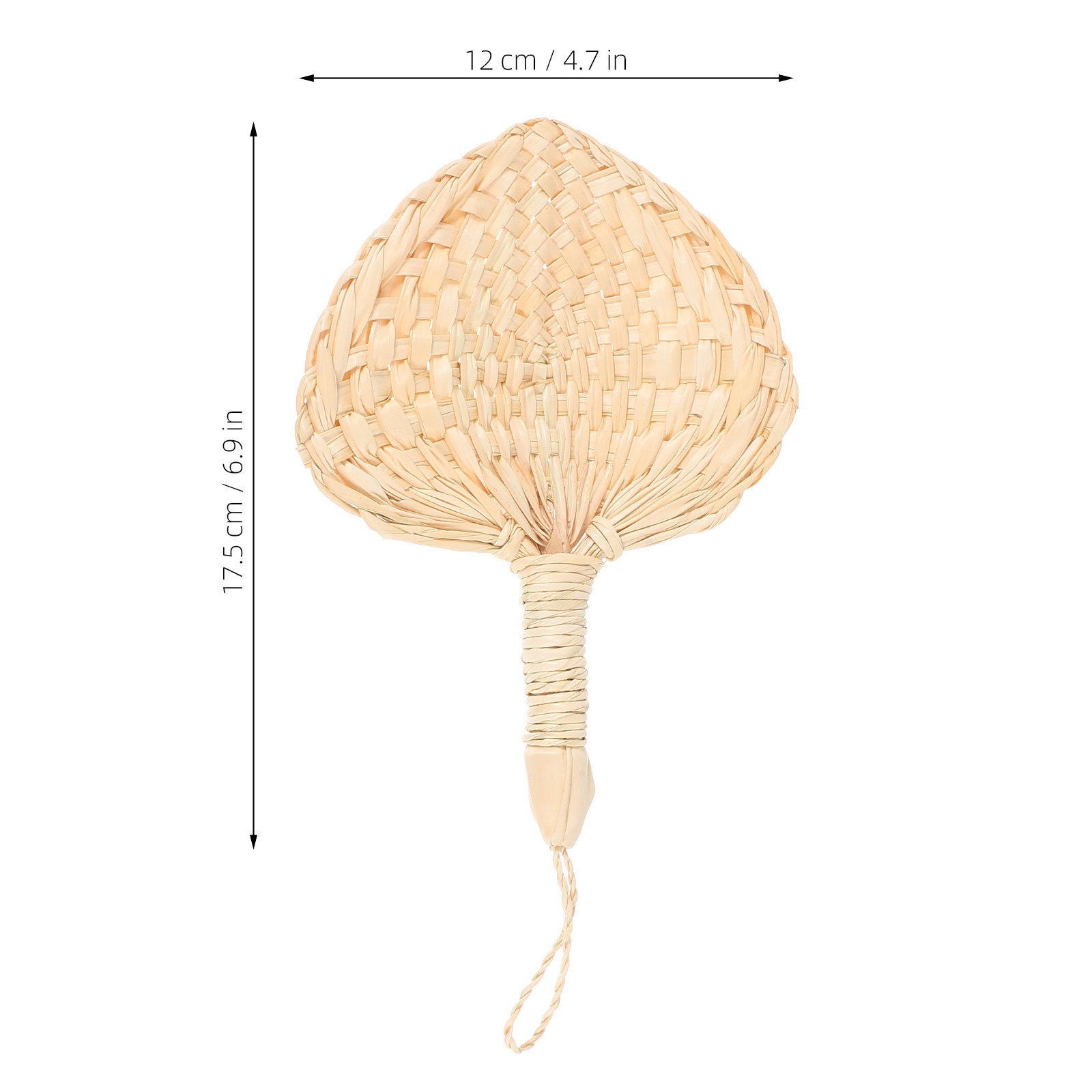 Handheld Palm Leaf Fan Natural – обзор и цена Palm Leaf Dried