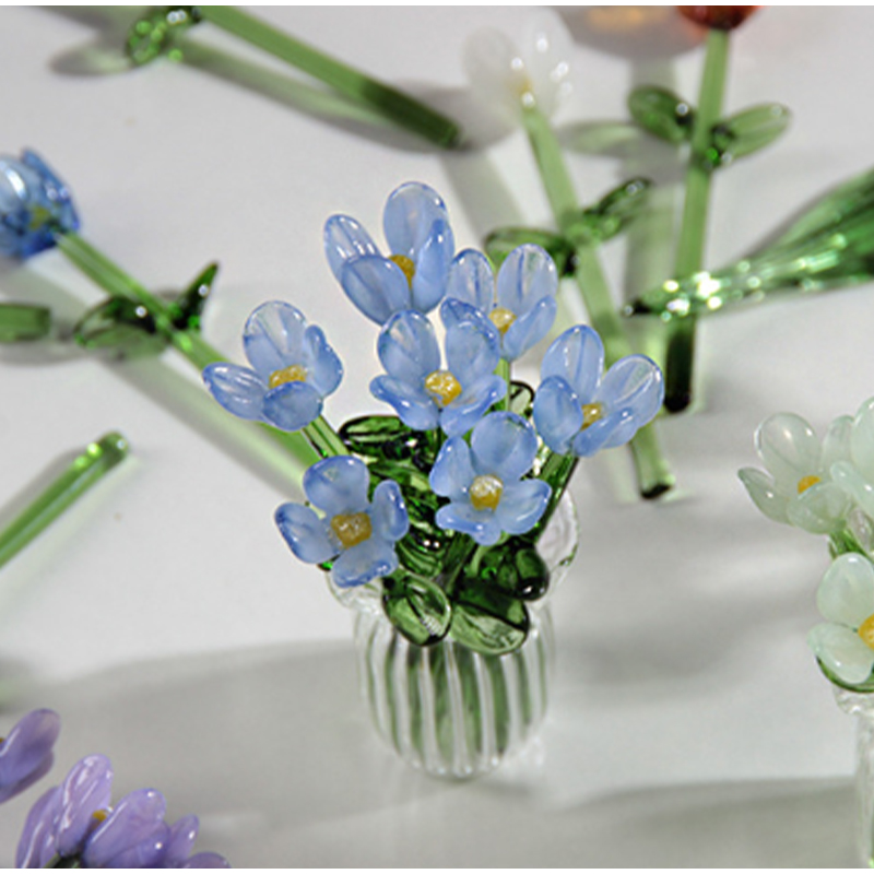 Handmade Glass Flower Bouquet  – обзор и цена Florist Supply Vases