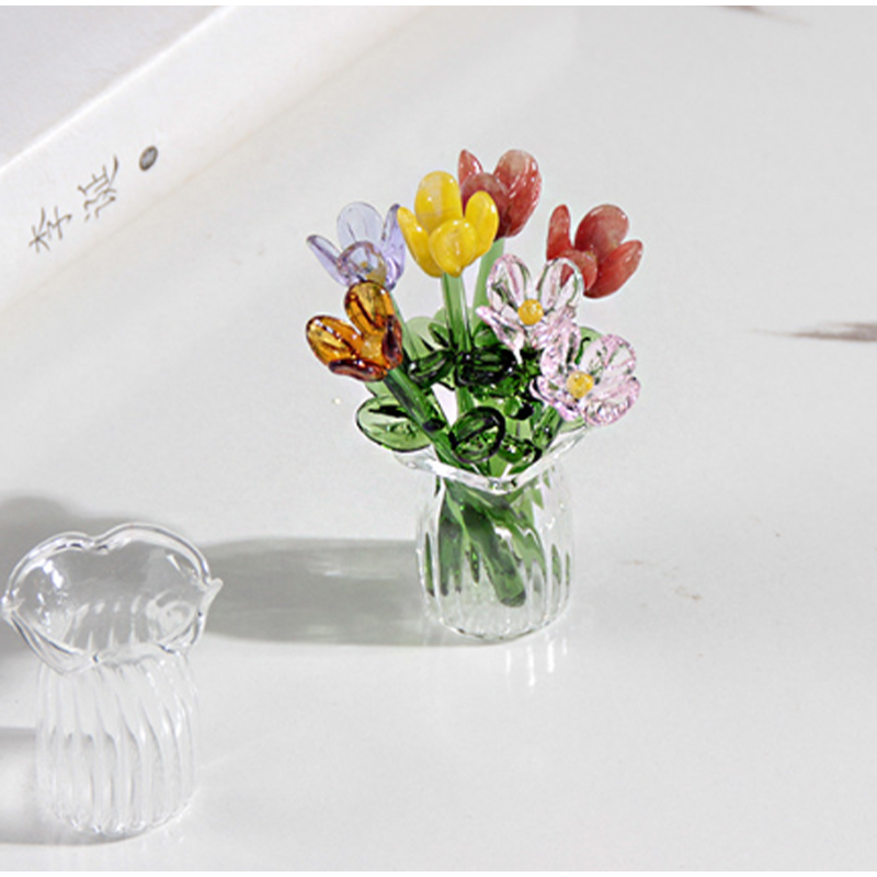 Handmade Glass Flower Bouquet  – обзор и цена Florist Supply Vases