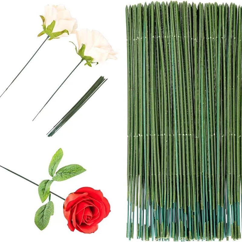 100 Pieces Floral Stem,Artific – обзор и цена Wire Stem Florist