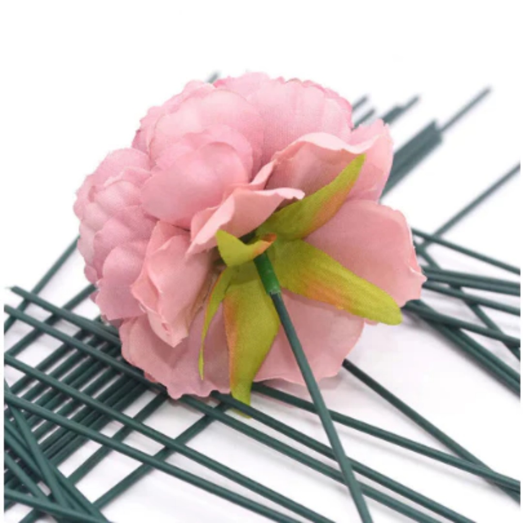 50pcs Green Floral Wire Stems  – обзор и цена Wire Stem Florist