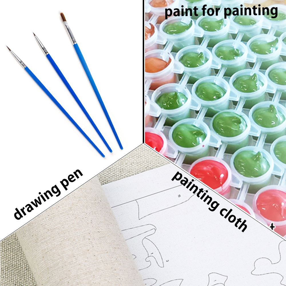 Acrylic Painting By Numbers Fo – обзор и цена Florist Supply Vases