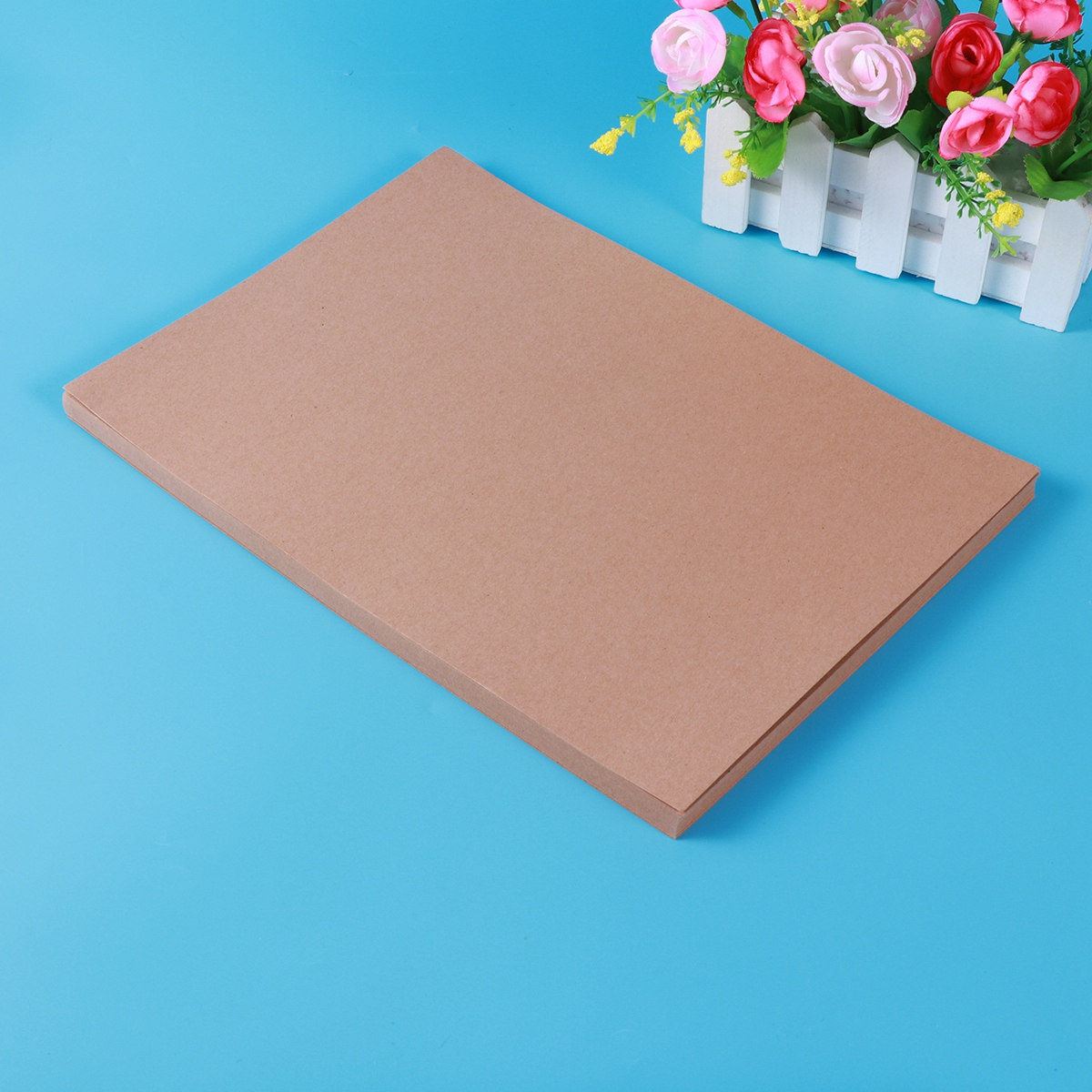 brown kraft paper gift wrappin – обзор и цена Flower Wrap Kraft