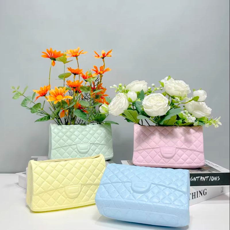 Luxury Handbag Vase Silicone M – обзор и цена Florist Supply Vases