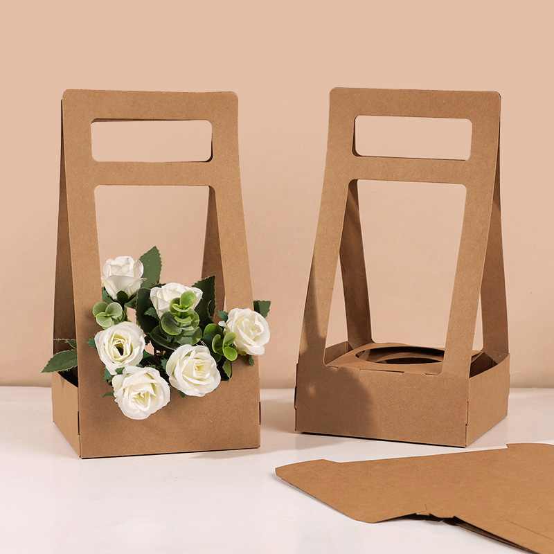 3/5Pcs Handheld Flower Box Kra – обзор и цена Flower Wrap Kraft