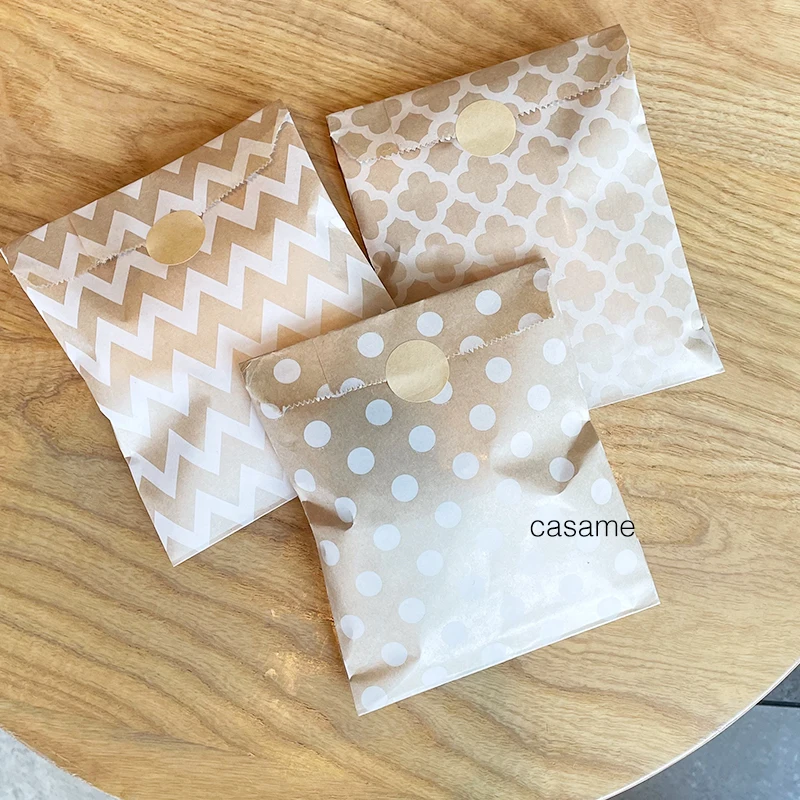 25pcs Kraft Paper Bags Candy B – обзор и цена Flower Wrap Kraft