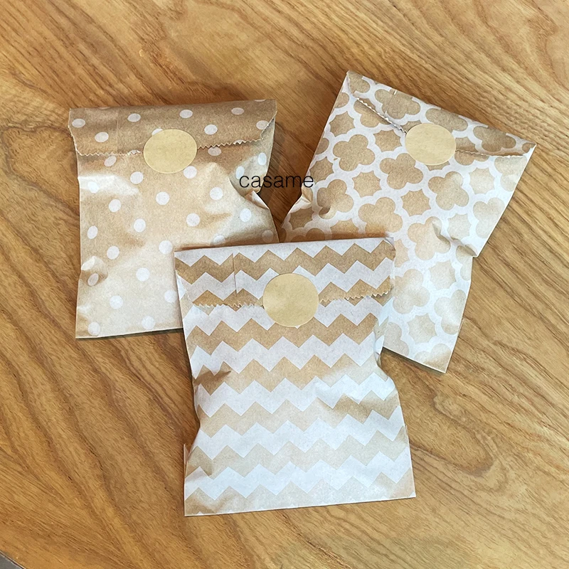 25pcs Kraft Paper Bags Candy B – обзор и цена Flower Wrap Kraft