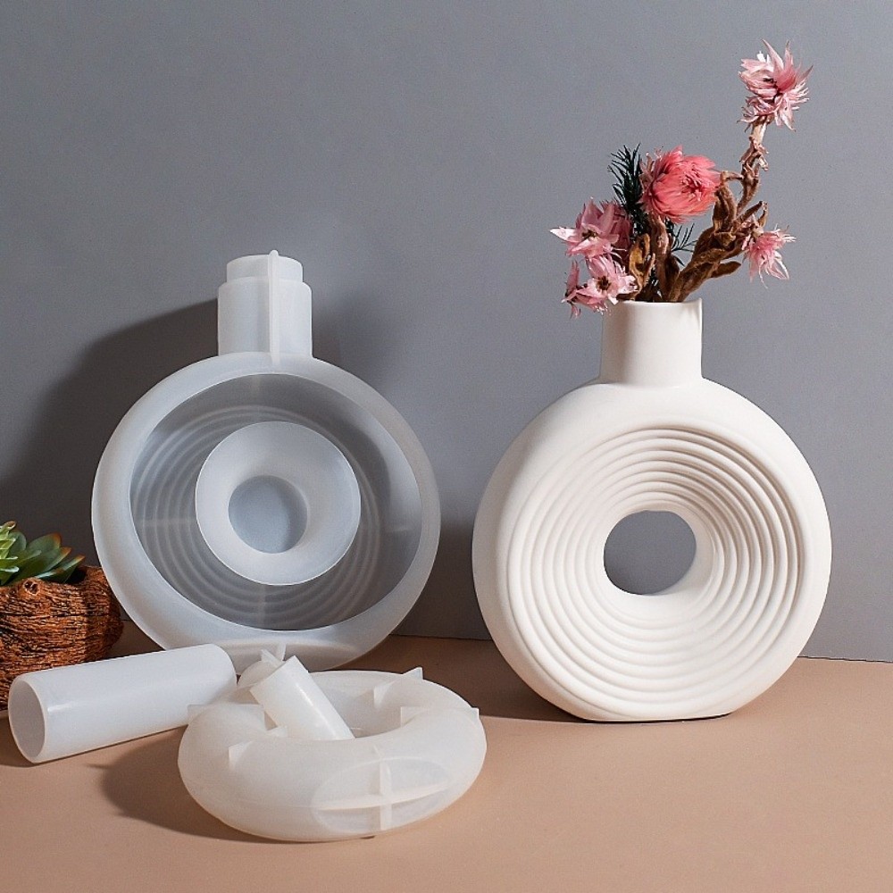 Oval Stripe Silicone Vase Mold – обзор и цена Florist Supply Vases