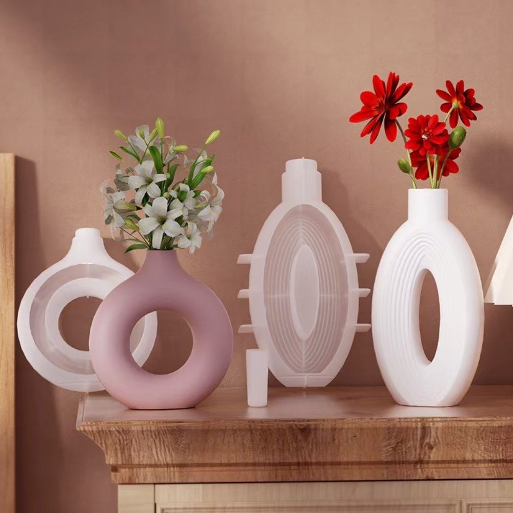 Oval Stripe Silicone Vase Mold – обзор и цена Florist Supply Vases