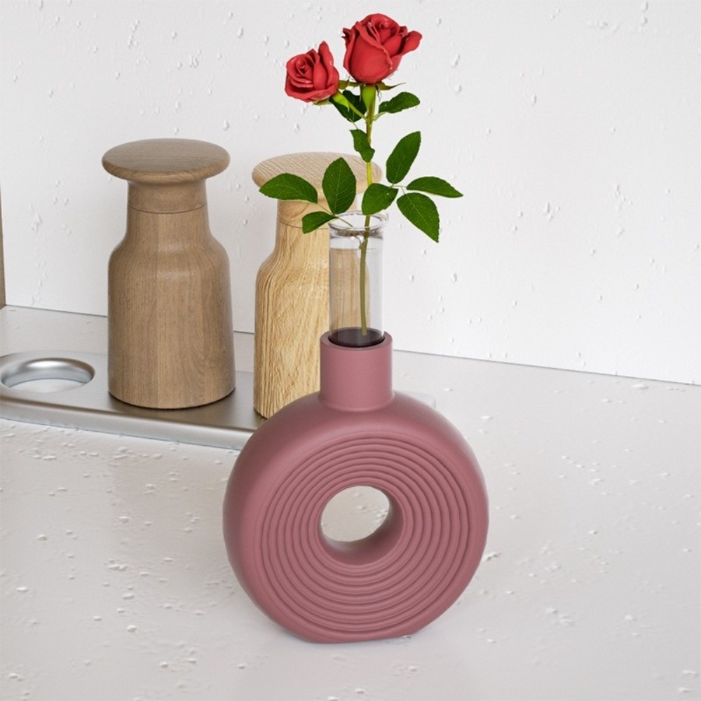 Oval Stripe Silicone Vase Mold – обзор и цена Florist Supply Vases