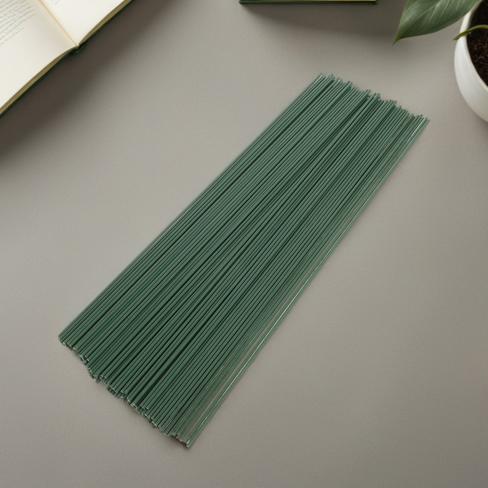 60Pcs Green Floral Wire Stems  – обзор и цена Wire Stem Florist