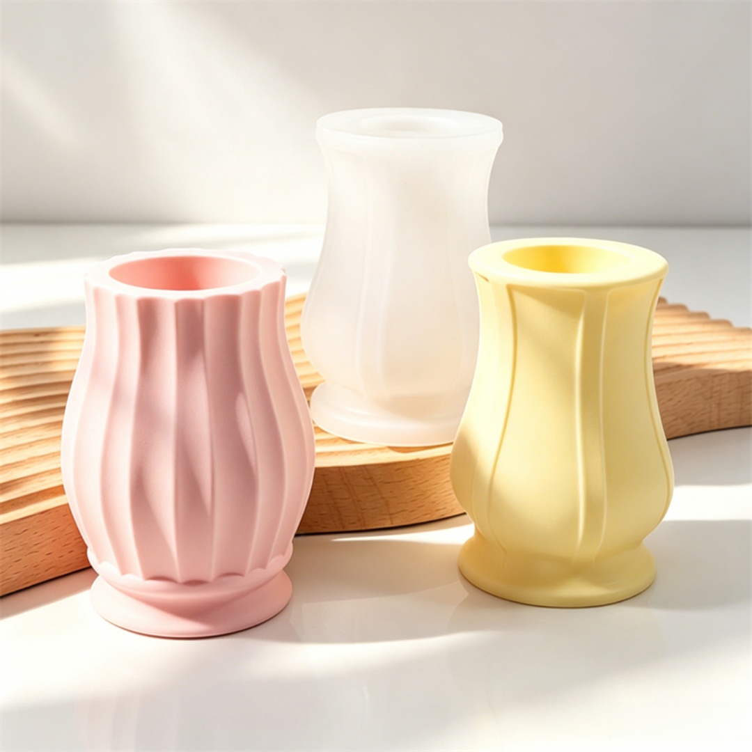 Embossed Pattern Curved Vase S – обзор и цена Florist Supply Vases