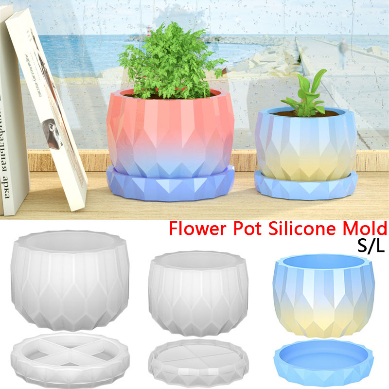 1 Set Silicone Planter Molds F – обзор и цена Florist Supply Vases