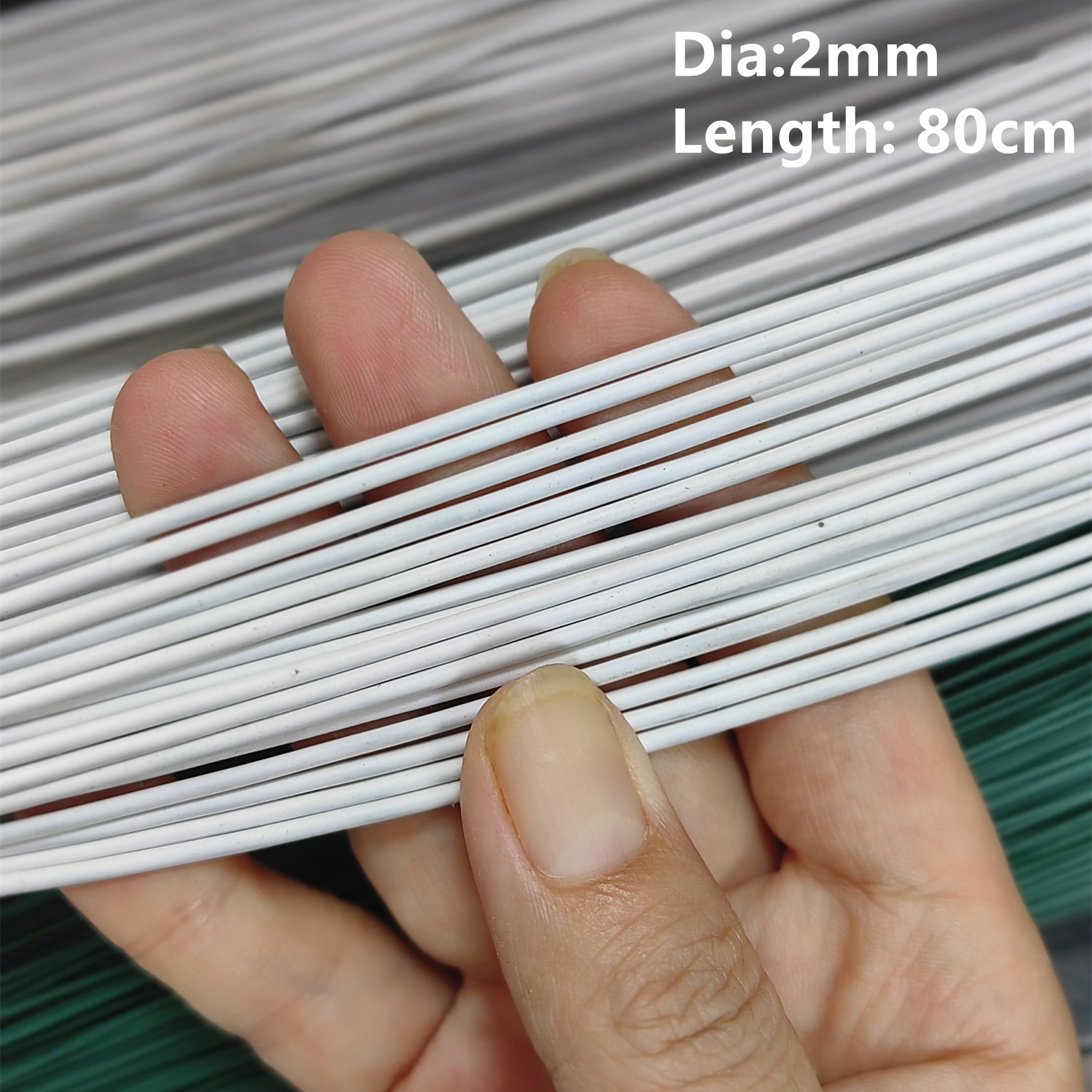 2# 2mm/1.2mm 30pcs 80cm Length – обзор и цена Wire Stem Florist