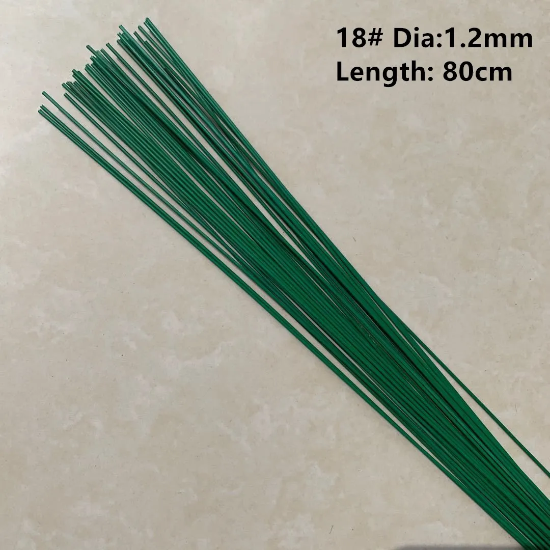 2# 2mm/1.2mm 30pcs 80cm Length – обзор и цена Wire Stem Florist