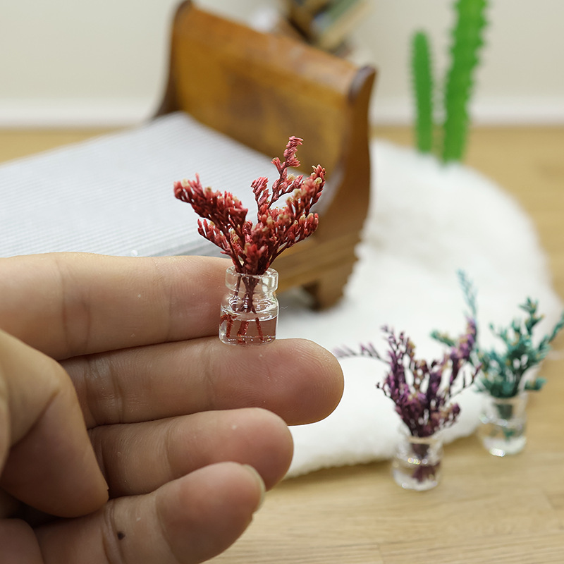 1:12 Dollhouse Mini Flower Vas – обзор и цена Florist Supply Vases