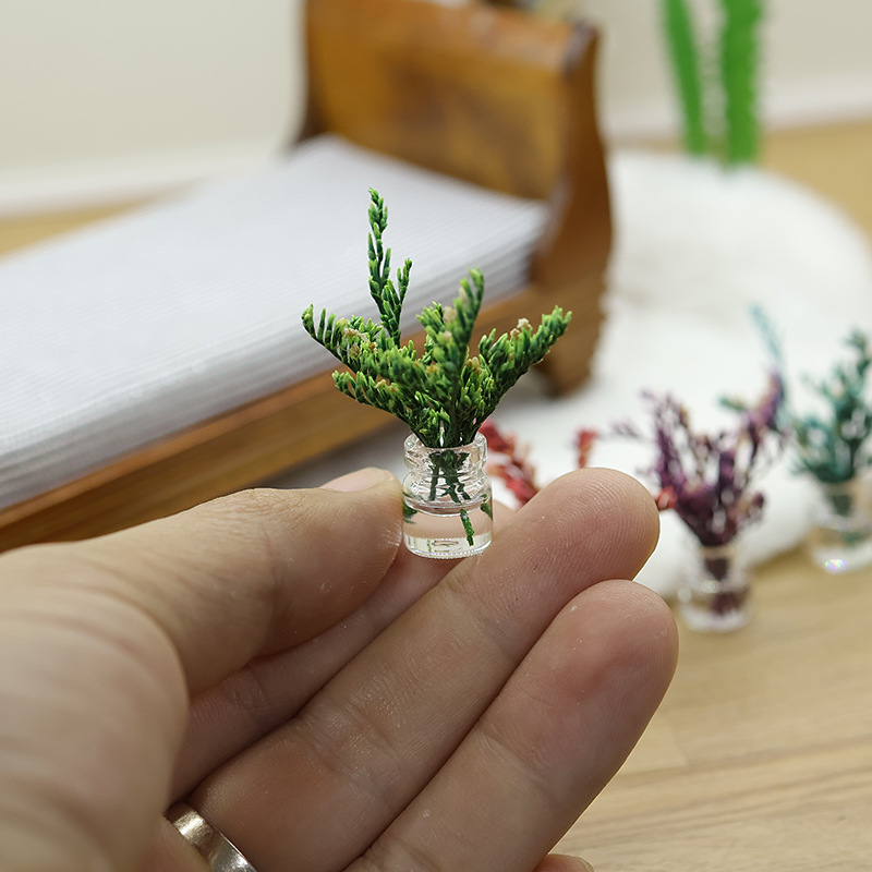 1:12 Dollhouse Mini Flower Vas – обзор и цена Florist Supply Vases