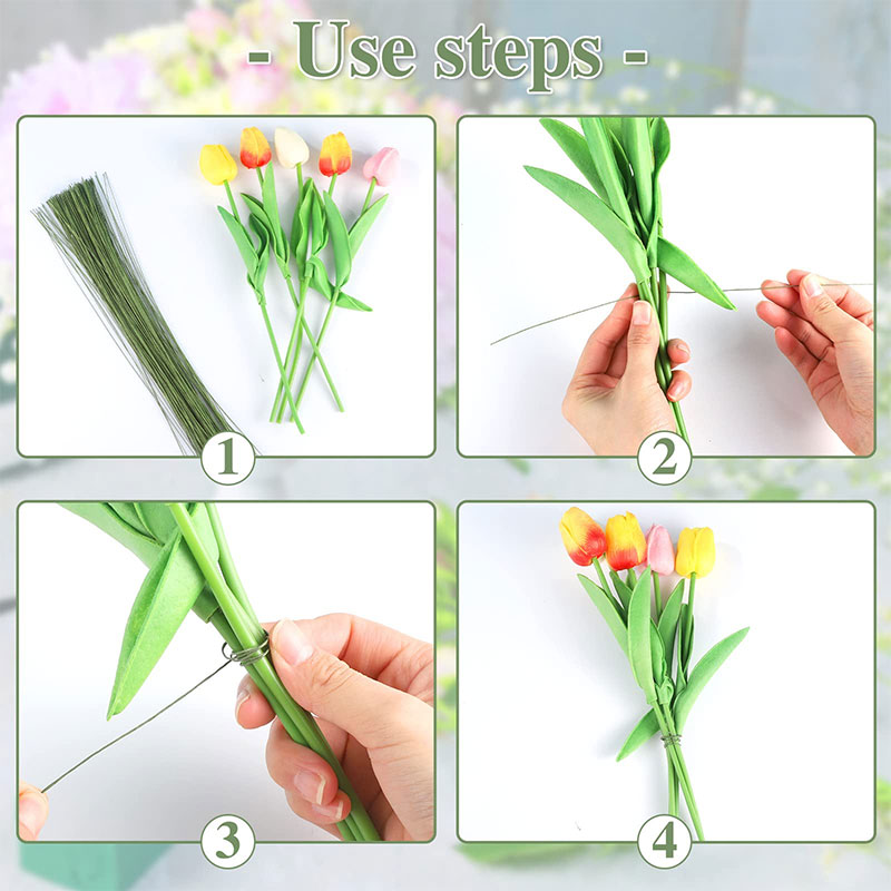 100Pcs Floral Wire High Qualit – обзор и цена Wire Stem Florist
