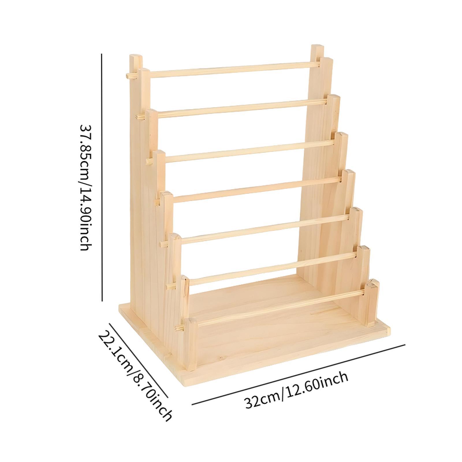 Wooden Ribbon Organizer Rack B – обзор и цена Florist Supply Shop