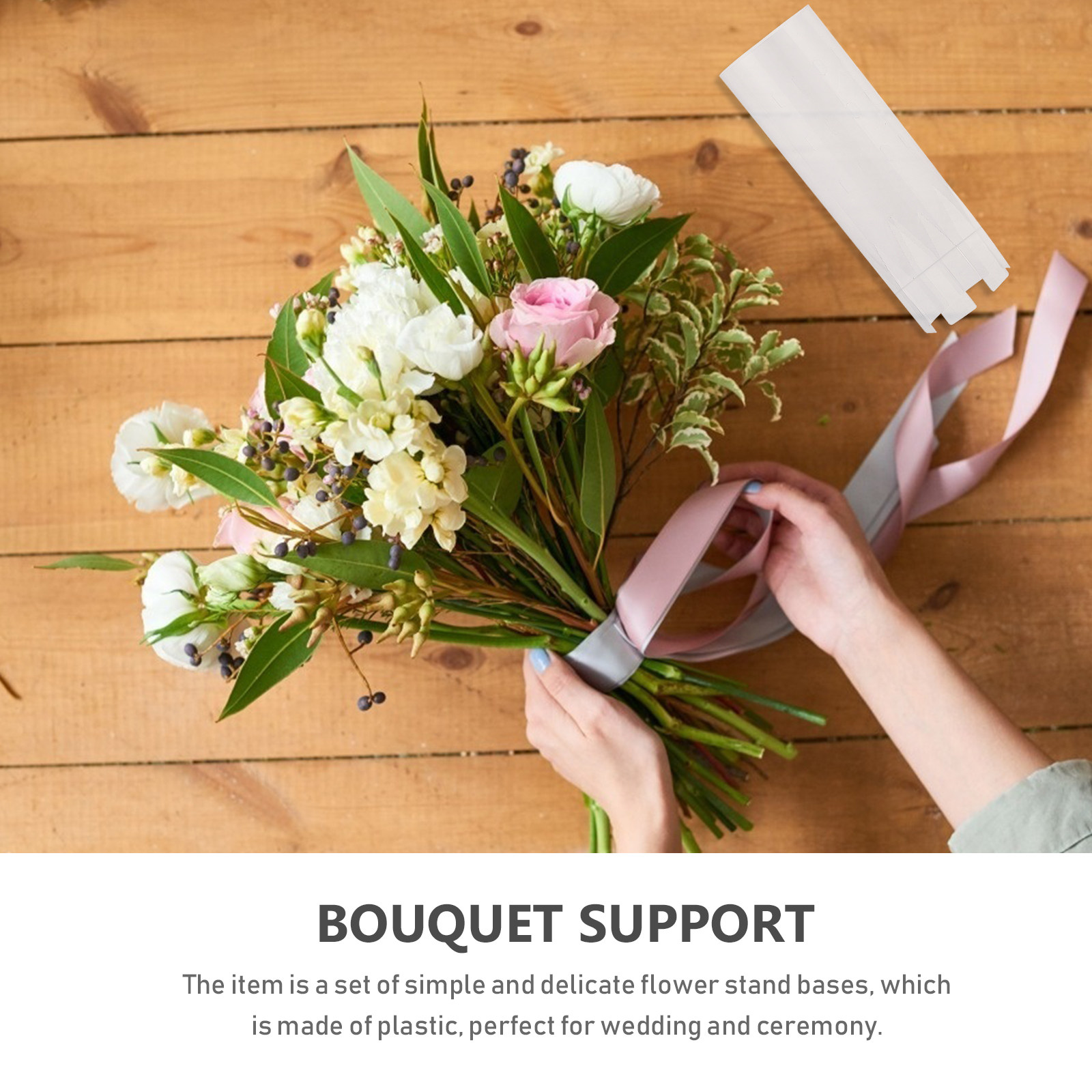 10Pcs Plastic Bouquet Base for – обзор и цена Florist Supply Shop